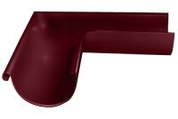 Угол желоба внешний 90º GL PE 125/90 мм металличес (RAL 3005)