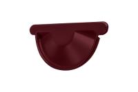 Заглушка желоба GL PE 125/90 мм металлическая (RAL 3005)