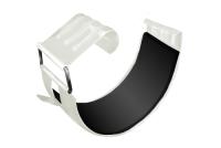 Замок желоба GL PE 125/90 мм металлический (RAL 9003)