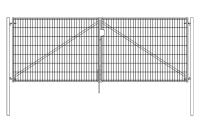 Ворота Light NoLock 3D 1,53х4,0 GrandLine ГрандЛа